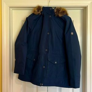 Barbour Abalone Jacket. EUC. USA Size 10. Navy
